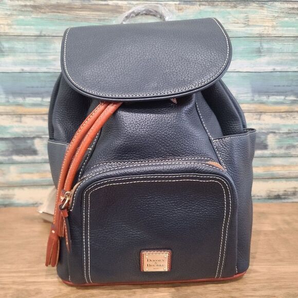 Dooney & Bourke | Bags | Dooney Bourke Blueleatherbackpack  display picture 1